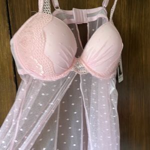 Flora Nikrooz moulded bra nightgown